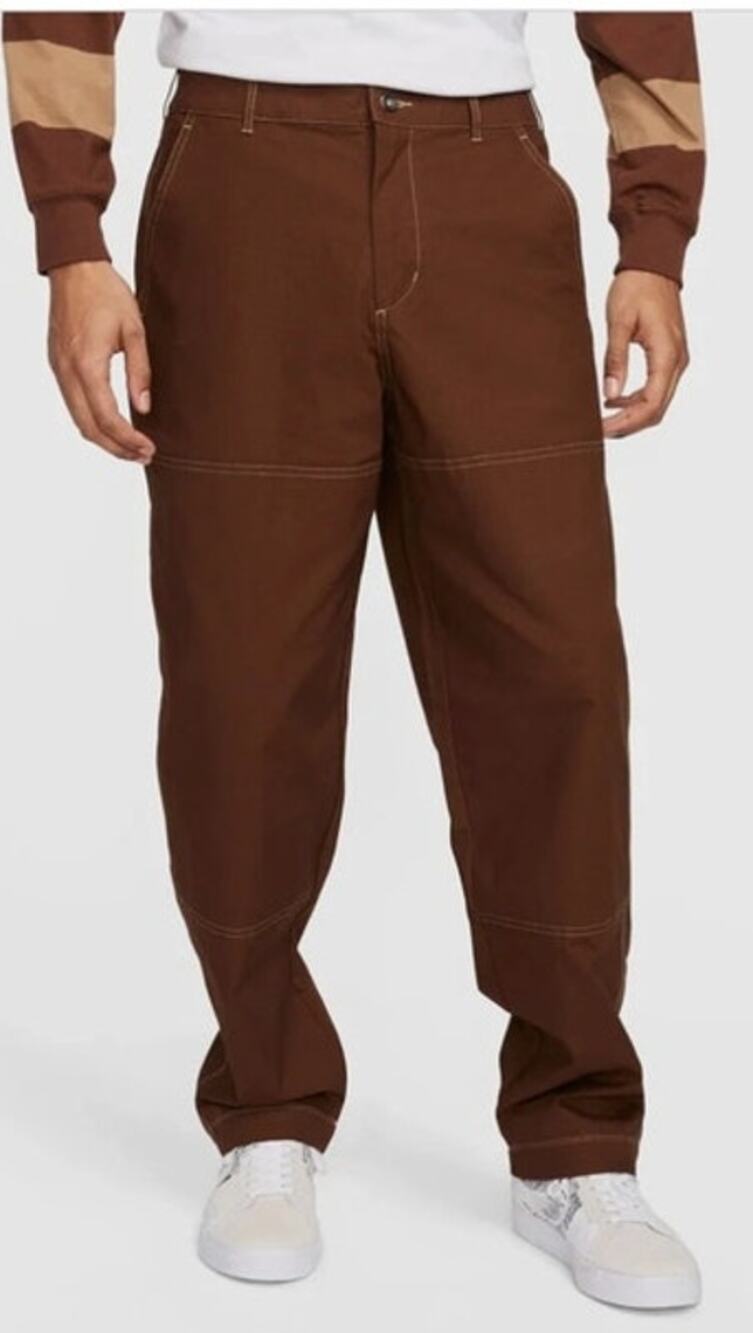 Nike SB Double Knee Skate Pants Cacao Wow Mens 36